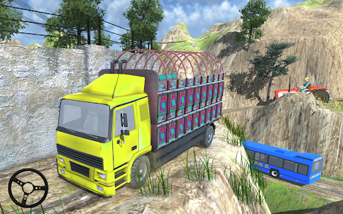 Hill Cargo Truck Driving Games