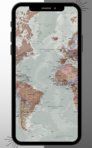 Hình nền bản đồ thế giới