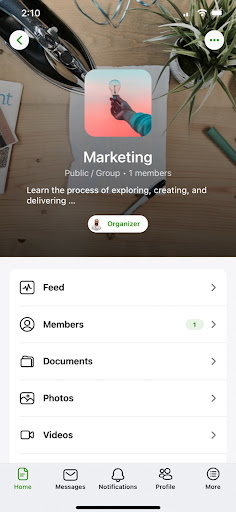 Android application Mimea - Let's Grow Together screenshort