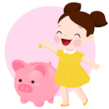 Piggy money box icon
