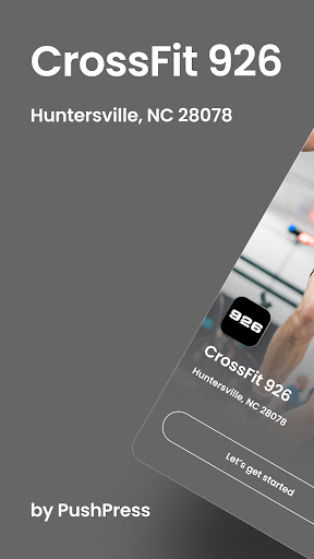 Android application CrossFit 926 screenshort
