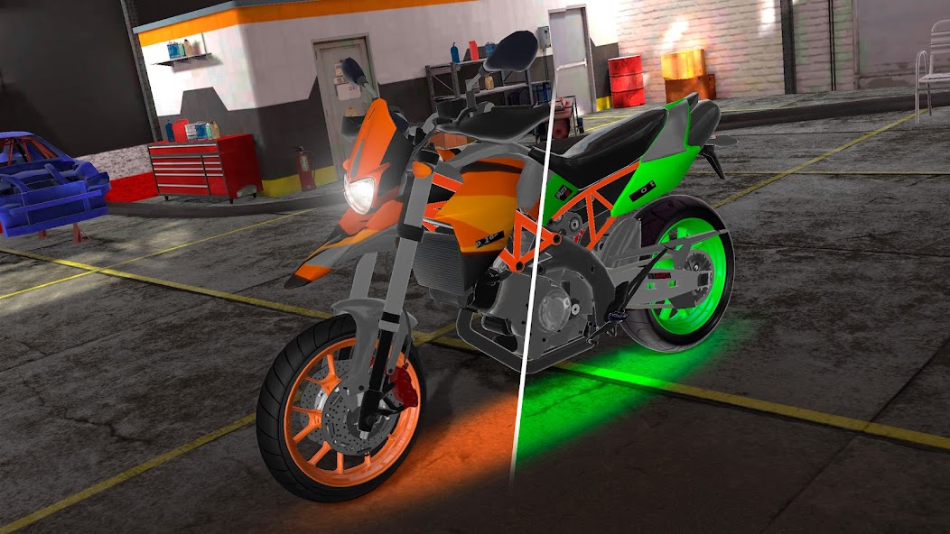 Motorcycle Real Simulator 4.0.19 APK + Mod (Unlimited money) untuk android