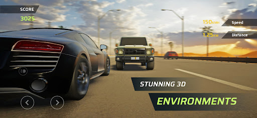 Android application Crazy Line Driver - 3D screenshort
