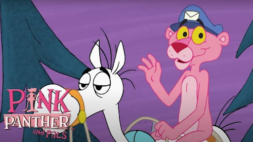 Pink panther cartoon video