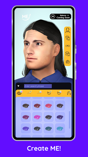 Android application ME! Avatar App screenshort