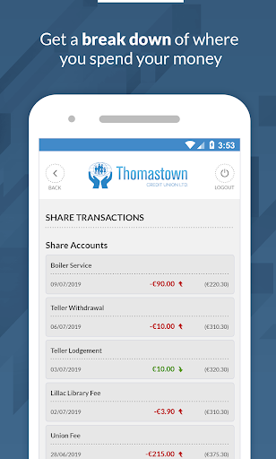 Thomastown Credit Union Screen 3