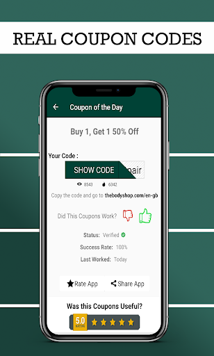 E Coupons for The Body Shop
