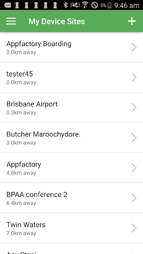 OMA App - Backflow Management Screen 2