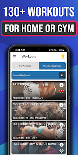 Gym Exercises & Workouts Screenshot