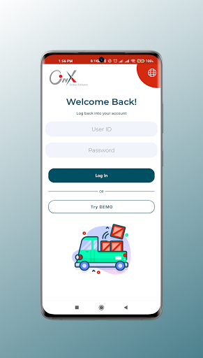 Onyx Restaurant Delivery Screen 2