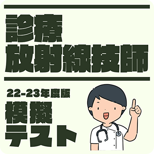 診療放射線技師 2022年版　厳選問題集　解説付き logo