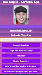 Der Käpt'n - Karaoke App