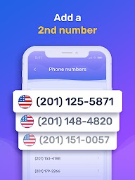 SmartCall: Second phone number