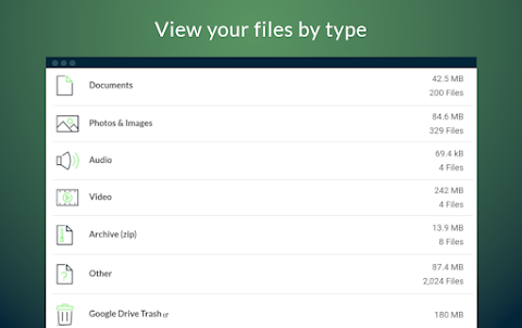 Filerev: Organize Google Drive