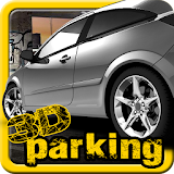 Parking 3D icon