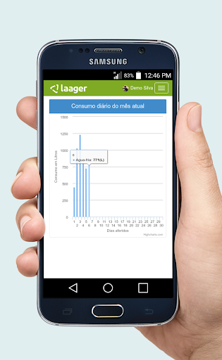 Android application IoT Jardins - Metrolink screenshort