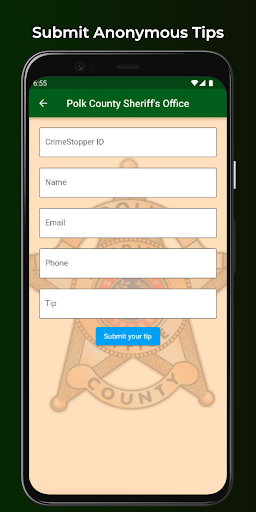 Polk County Sheriffs Office TX Screen 2