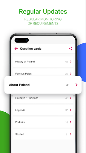 Karta Polaka tutor Screen 2