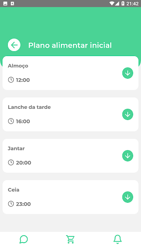 DietSystem para pacientes Screen 3