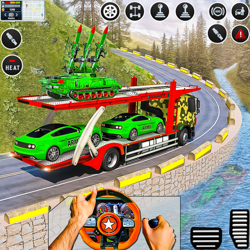 Army Transport truck Games 3D