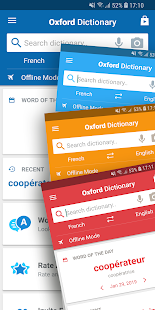 Oxford French Dictionary Capture d'écran