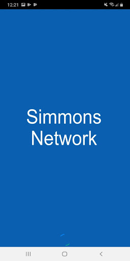 Android application Simmons Network screenshort