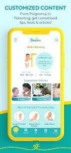 Pampers Baby World u2013 Pregnancy & Baby Care App  Screenshots 1