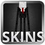 Skins Slender Man Minecraft PE icon