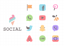 screenshot of Cream IconPack