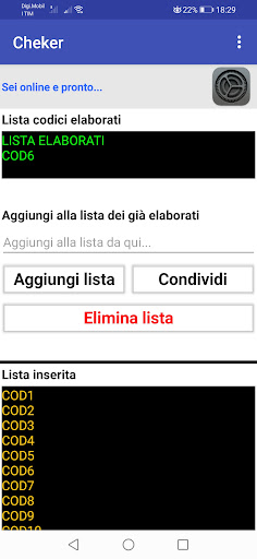 Android application Check screenshort