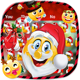 Christmas Santa Emoji Keyboard icon