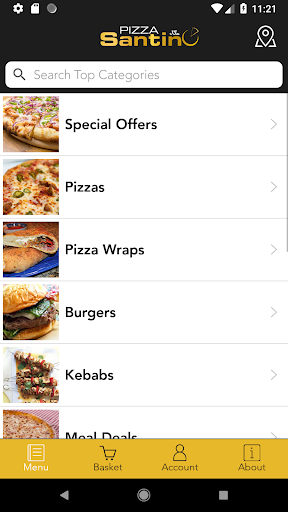 Pizza Santino Screen 2