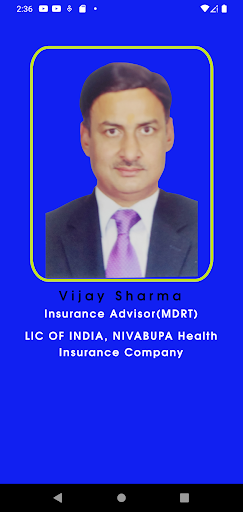 Android application INSURANCE ADVISOR screenshort