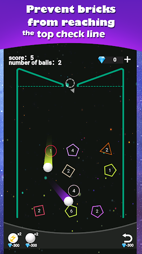 Android application Pinball Geometric screenshort