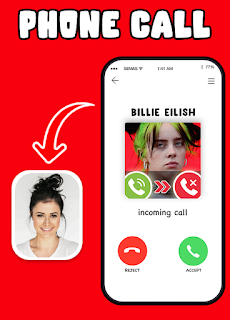 Billie Eilish Fake Video Callのおすすめ画像3