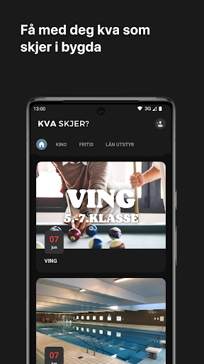 Kva skjer? Screen 3