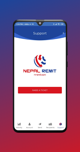 Android application Nepal Remit screenshort