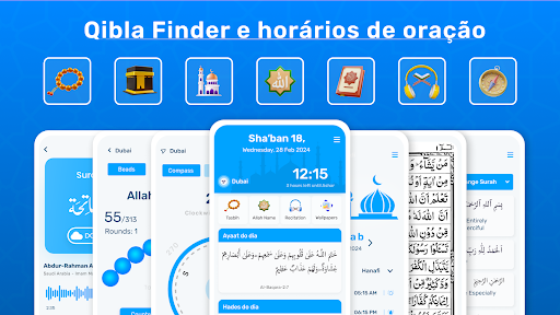 Visualização do aplicativo