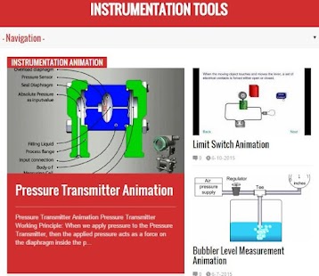 Instrumentation Tools Screenshot