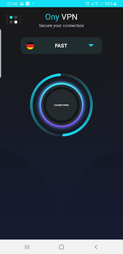 ONY VPN Screen 3