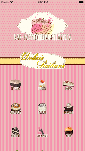 Android application Delizie Siciliane screenshort
