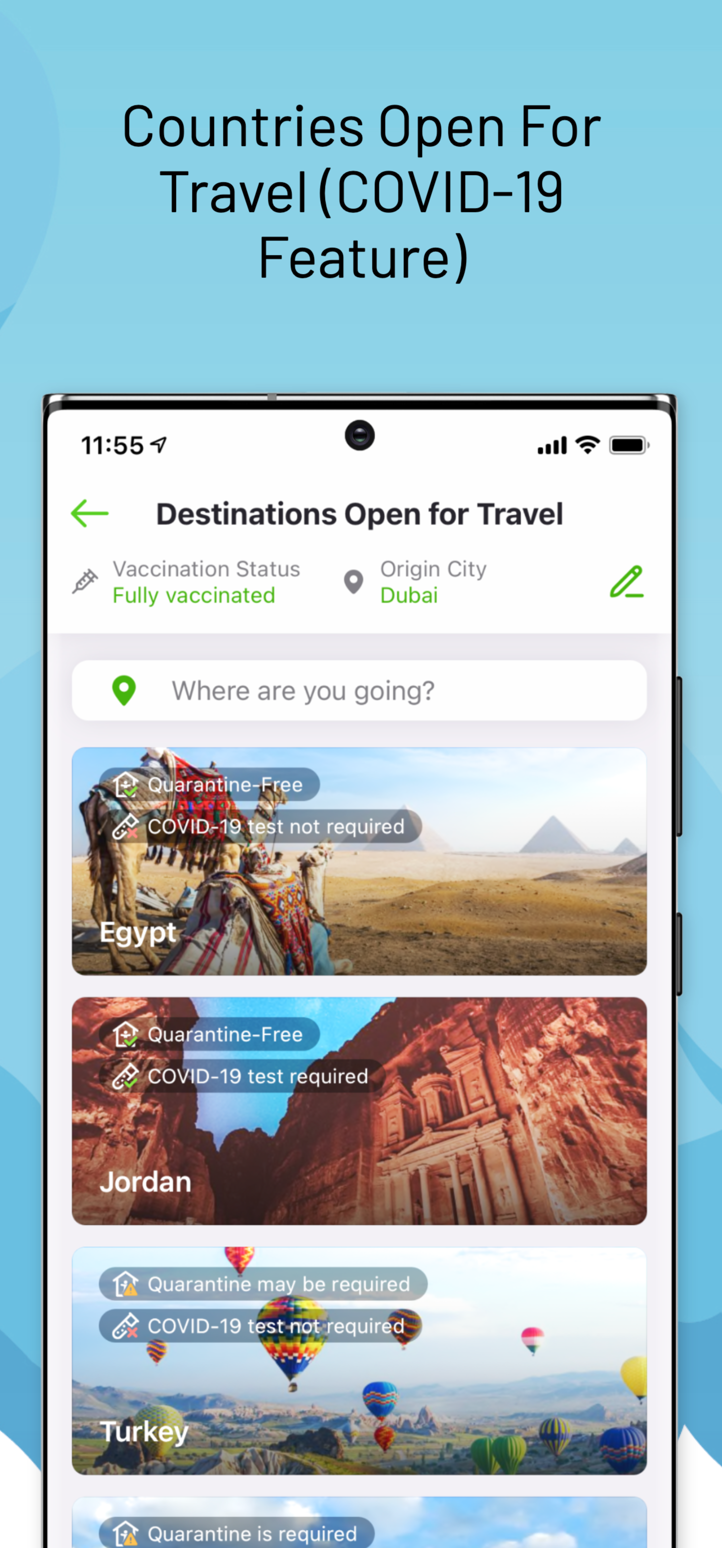 Android application Wego - Flights, Hotels, Travel screenshort