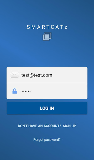 Android application SMARTCATZ screenshort