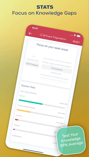 CCM Exam Practice Test screenshot 5
