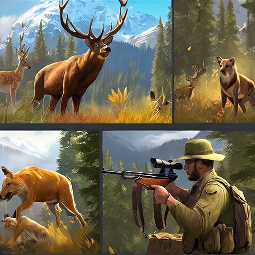 Deer Hunting 3D : เกมล่าสัตว์