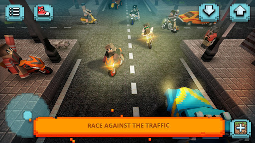 Motorcycle Racing Craft: Moto Games & Building 3D Varies with device screenshots 4