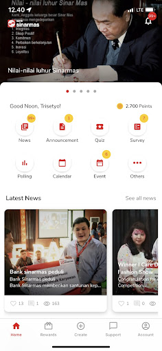 ThumbsUp Screen 2