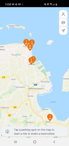 Android application Nordseerad screenshort