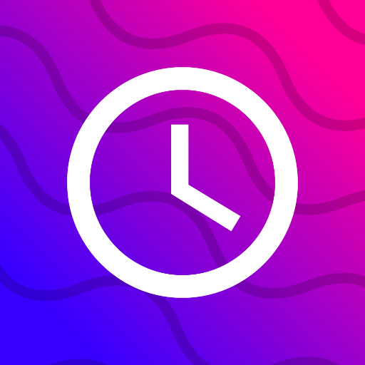 Desk clock logo