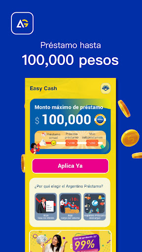 Android application Easy Cash - Préstamo Argentino screenshort